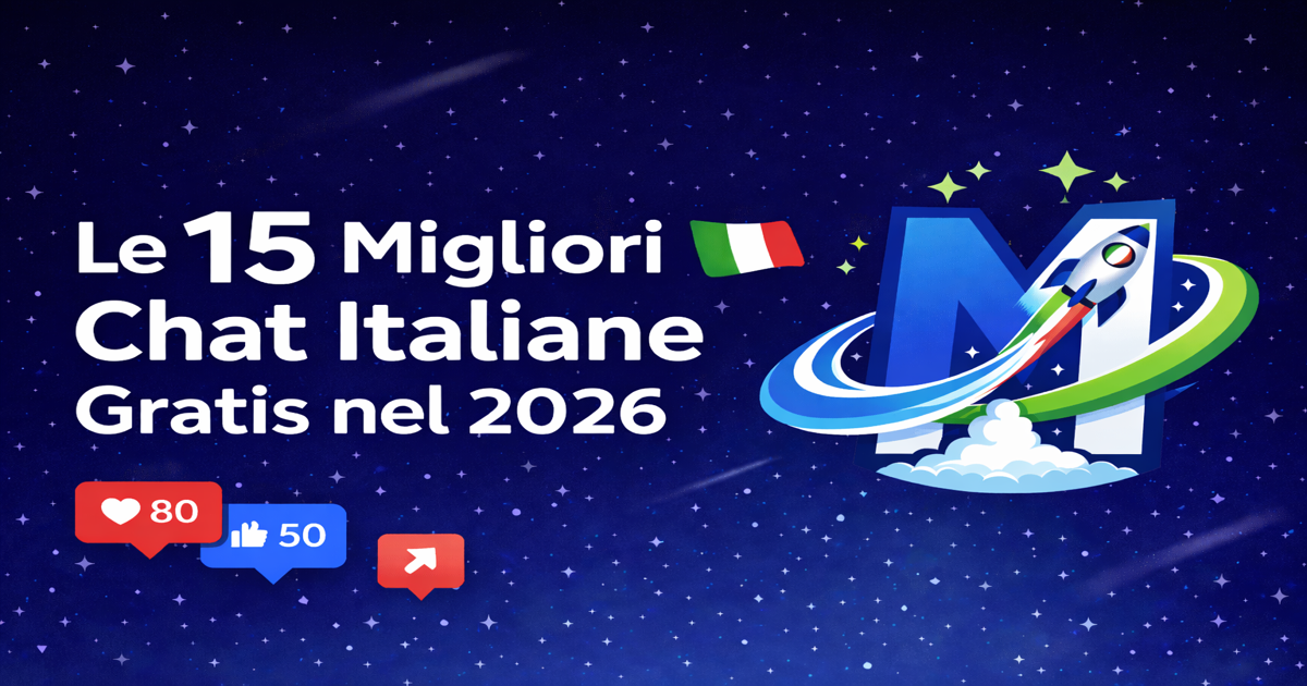 Le 15 Migliori Chat Italiane Gratis nel 2026